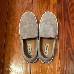Steve Madden gray sneakers girls size 6